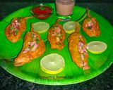આંધ્ર સ્ટાઈલ મરચાં ભજીયા (Mirchi Bajji Recipe In Gujarati) રેસીપી સ્ટેપ5ફોટો