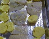 Foto do passo 3 de Tilápia Assada Com Limão, Manteiga E Batatas