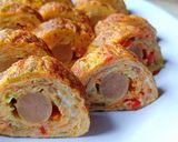 Foto langkah ke 6 dari resep Resep Sostel (sosis telur) anti gagal tanpa Cetakan.