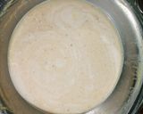 A picture of step 3 of Holi Special Kadhi Badi.