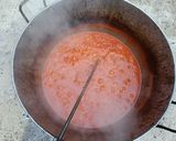 Foto del paso 2 de la receta: Tomate frito en la lumbre. Receta de la abuela