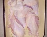 Foto del paso 1 de la receta: Pollo asado a la albahaca y limón, con arroz a la mexicana