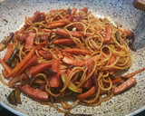Foto del paso 3 de la receta: Espaguetis al estilo oriental