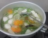 Foto langkah ke 3 dari resep Sup Bakso ikan.