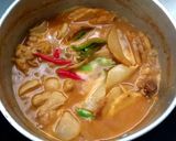 รูปขั้นตอนการทำที่ 4 ของ แกงกะทิไก่หน่อไม้ดอง