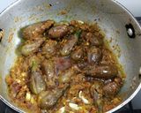 A picture of step 3 of Bagara Baingan.