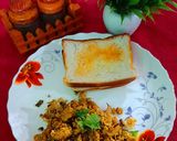A picture of step 4 of Egg Bhurji (Indian-Style Scrambled Eggs).