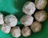 Foto langkah ke 2 dari resep Bola- bola tempe keju 😍.