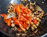 A picture of step 4 of Soya Chunk Chana dal Sabji.
