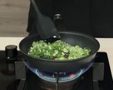 A picture of step 1 of Fried Egg with Scallions by Devina Hermawan.