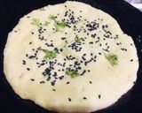 A picture of step 6 of Chhole kulcha.