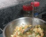 A picture of step 8 of Pav Bhaji.