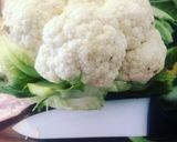 Foto del paso 1 de la receta: Guiso de Brócoli Blanco (AKA Coliflor)