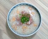 Hình bước làm 4 của món Cháo gân bò tôm khô