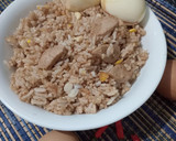 Foto langkah ke 6 dari resep Nasi goreng telur batik.