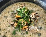 Foto del paso 4 de la receta: Arroz salsa verde y almejas