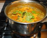 A picture of step 6 of AROMATIC SPICY FLAVORFUL HEALTHY RASAM /SOUP WITH HORSE GRAM AND TOMATOES.