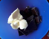 Foto del paso 1 de la receta: Trufas de chocolate, café y naranja