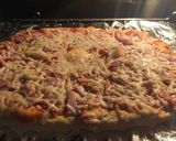 Foto del paso 1 de la receta: Pizza casera de jamón y huevo