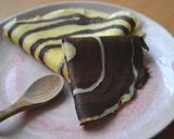 Une image de l'étape 6 de Crêpes spirales bicolores.