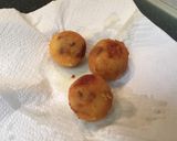 Foto del paso 5 de la receta Bolitas de papa, queso y chorizo
