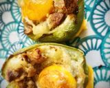 Foto del paso 5 de la receta: Chayotes rellenos (en airfryer)