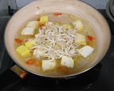 Foto langkah ke 9 dari resep Tumis Toge Tahu Simple.