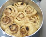 Foto langkah ke 7 dari resep SOURDOUGH CINNAMON ROLLS🌾.