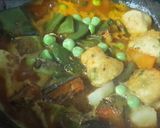 A picture of step 2 of Flatbeans & Eggplant Curry.