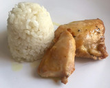 Foto del paso 9 de la receta: Pollo "al ajillo" con arroz blanco