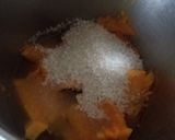 A picture of step 1 of Mango mastani.