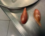 Une image de l'étape 1 de Bœuf aux tomates, champignons et carottes violettes (pour pâtes ou riz).