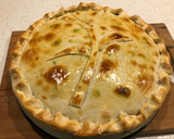 Foto del paso 23 de la receta: Tarta de espinacas, jamón, queso y choclo