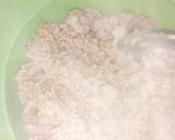 A picture of step 8 of Dashishi (Arabian food using wheat).