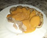 Sertéskaraj vadasan szalvétagombóccal recept fázis 7 fotója