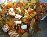 A picture of step 3 of Veggie Paneer Pulao.