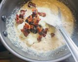 A picture of step 5 of Walnut Halwa.