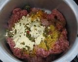 A picture of step 1 of Meatball curry in coconut #ThemeChallenge.