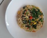 Foto langkah ke 1 dari resep Nasi Goreng Bayam.
