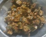 मसाला भेंडी भाजी (masala bhendi bhaji recipe in marathi) रेसिपी स्टेप 4 फोटो 