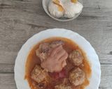 199 7. Csülkös füstölt húsos gombócos savanyú káposzta 😋 recept fázis 7 fotója