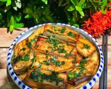 Hình bước làm 4 của món Cà Tím Chiên Sốt Dầu Hành (Món Chay)