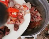 รูปขั้นตอนการทำที่ 2 ของ ขนมจีนน้ำเงี้ยวไก่
