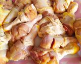Baconbe tekert fűszeres csirkecomb recept fázis 1 fotója
