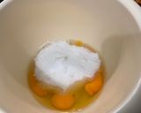 Une image de l'étape 2 de Cake à la farine de millet, skyr et ananas au sirop.