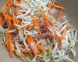 Foto langkah ke 2 dari resep Tumis Tahu Toge Wortel.