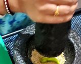 A picture of step 1 of Walnut chutney.
