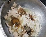 A picture of step 2 of Paneer reshmi.