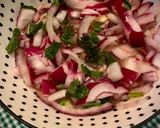 Foto del paso 1 de la receta: Ensalada con arroz, rábanos y vinagreta de menta