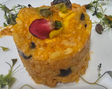 Foto del paso 9 de la receta: Timbal kremoso de arroz y olivas negras